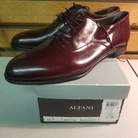 NEW Alfani Martino Italian Dress Shoes